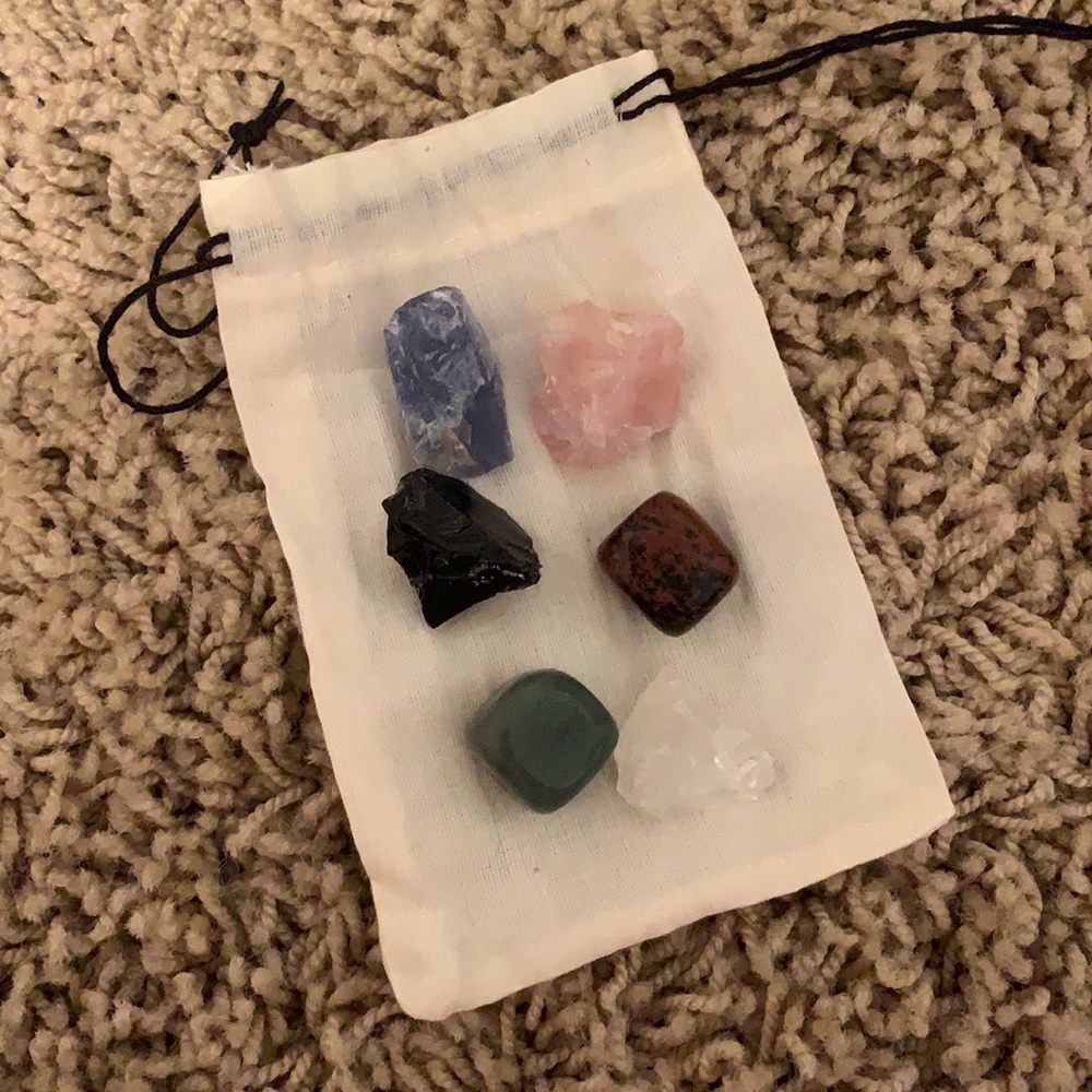 small crystal bundle
